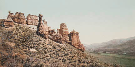 Utah, Witch Rocks, Weber Canyon