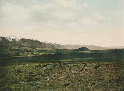 Colorado, The Sangre de Cristo from Poncha Pass