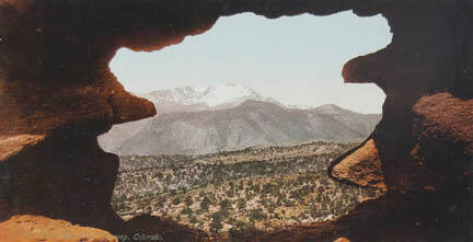 Pike's Peak from Gateway, Colorado