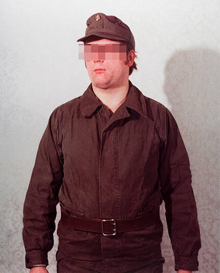 From a Seminar on Disguises, from the "Images from the Secret Stasi Archive" project