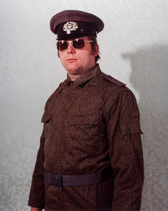 From a Seminar on Disguises, from the "Images from the Secret Stasi Archive" project