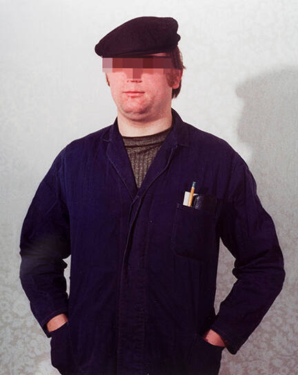 From a Seminar on Disguises, from the "Images from the Secret Stasi Archive" project