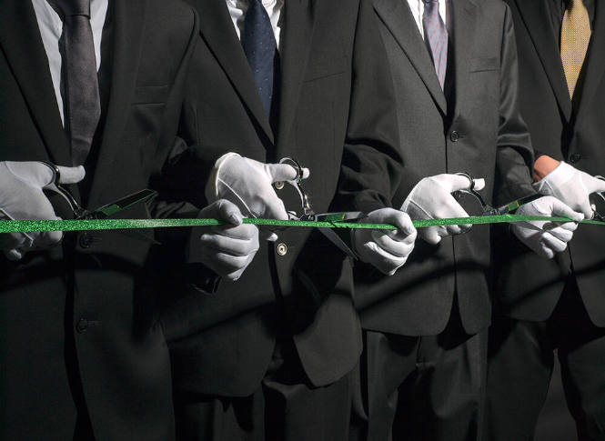 Ribbon Cutting 1997