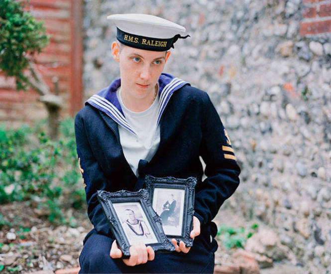 Rory and His Great Uncles, Brighton, England, from the 29 x 29 Portfolio by the graduates of the MFA Photography, Video and Related Media Program at the School of Visual Arts