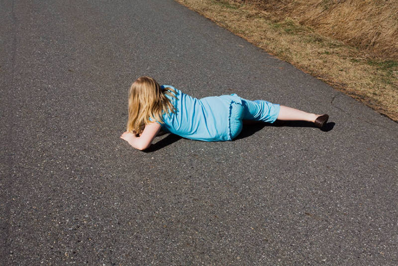 Tantrum after Wyeth, from the "Savage Maddoxes" series, from the 29 x 29 Portfolio by the graduates of the MFA Photography, Video and Related Media Program at the School of Visual Arts