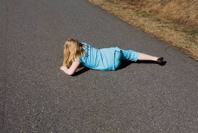 Tantrum after Wyeth, from the "Savage Maddoxes" series, from the 29 x 29 Portfolio by the graduates of the MFA Photography, Video and Related Media Program at the School of Visual Arts