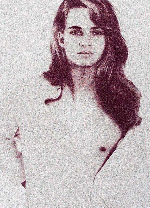 Nath Ann Carrera as Charlotte Rampling, from the 29 x 29 Portfolio by the graduates of the MFA Photography, Video and Related Media Program at the School of Visual Arts