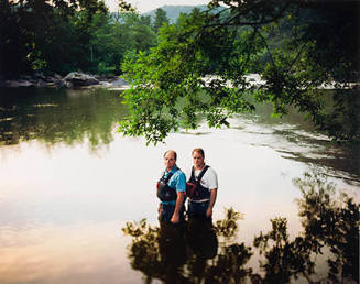 Mitch and Mike, The French Broad River, Stackhouse, North Carolina