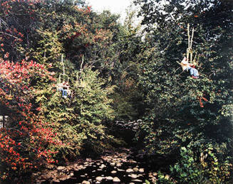 Ski Lift, Little Pigeon River, Gatlinburg, Tennessee