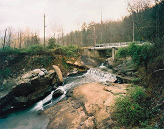 Watermain for the City of Asheville Water District, the Swannanoa River