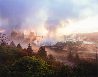 Blue Ridge Paper Mill, Pigeon River, Canton, North Carolina