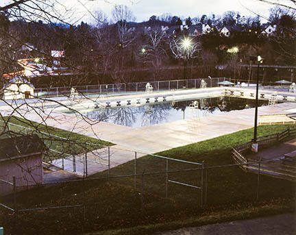 Azalea Park Pool The Swannanoa River Asheville, North Carolina