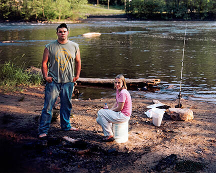 Brad and Amanda Walker, The French Broad River, Marshall, North Carolina