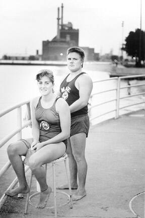 Two Calumet Park Life Guards