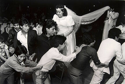 A Snake Dance is Held at a Wedding Reception at the Farolito Club in South Chicago, from Changing Chicago