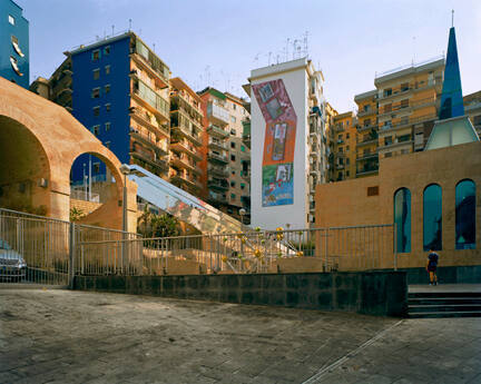 Piazza, Metro Station, Naples, Campania, from the "Architecture of Resignation" series