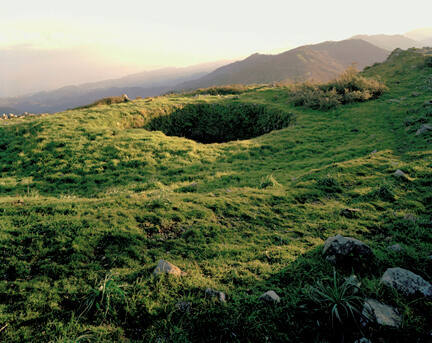 Military Trench, Sicily, from the "Architecture of Resignation" series