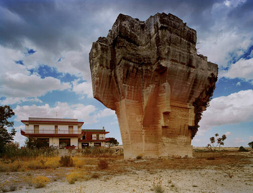 Quarried Hill, Matera, Basilicata, from the "Architecture of Resignation" series