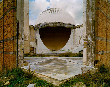 Unfinished Church, Gibellina Nuova, Sicily, from the "Architecture of Resignation" series