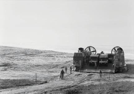 29 Palms: LCAC (Landing Craft Air-Cushioned)