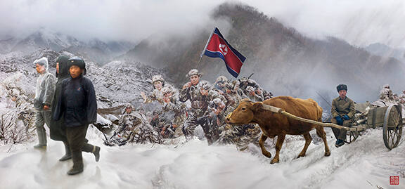 Epic of the Soldiers, from the "North Korea, a Life between Propaganda and Reality" series