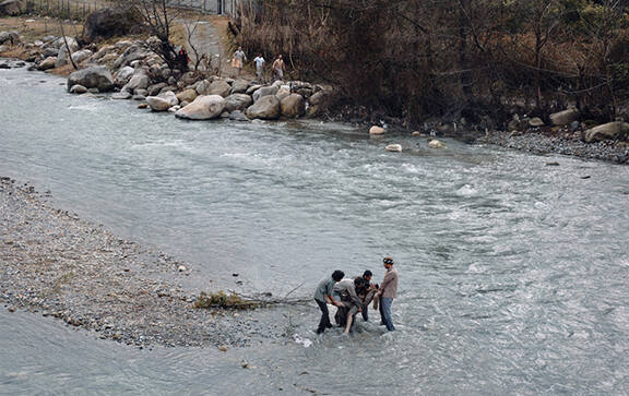 Aras River - Samad Behrangi / 3 September 1968, from the "By an Eye Witness" series