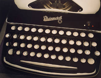 Typewriter, from "The Renaissance Society Photography Portfolio"