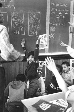 Money Lesson, Second Grade Class, Hans Christian Anderson Elementary School, Chicago, from Changing Chicago