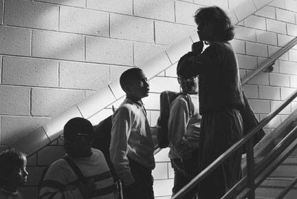 First Day of School, Hans Christian Anderson Elementary School, from Changing Chicago