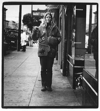 Woman Holding Grapes, from the "Haight Street: Ohio to San Francisco" portfolio