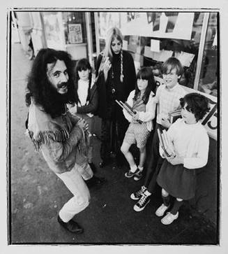 Hipsters with School Kids, from the "Haight Street: Ohio to San Francisco" portfolio