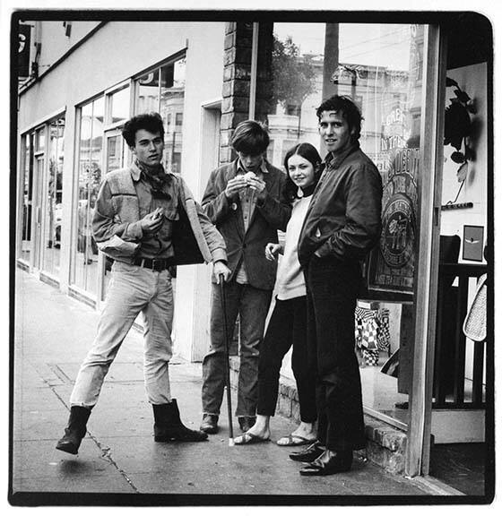 Outside The Psychedelic Shop, from the "Haight Street: Ohio to San Francisco" portfolio