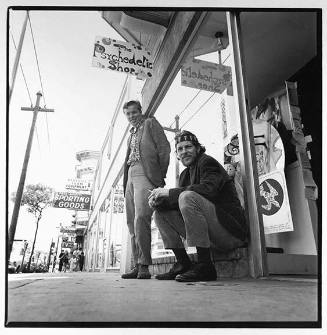 Ron and Jay Thelin (Owners of The Psychedelic Shop), from the "Haight Street: Ohio to San Francisco" portfolio