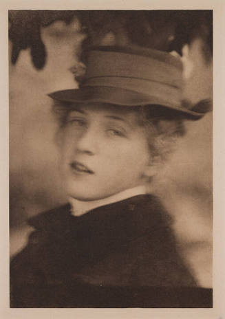 Portrait, Miss S.R. - Sophie Raab, from Camera Work