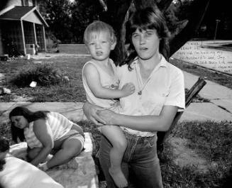 Tina with Jay, Pigeon Hill, from the "Pigeon Hill: Then & Now" series