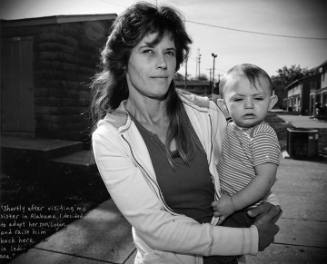 Tina with Logan, Pigeon Hill, from the "Pigeon Hill: Then & Now" series