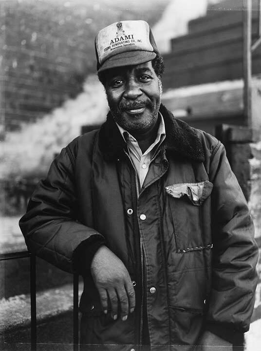 A Man Wearing an Adami Baseball Cap, Brooklyn, NY