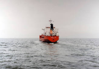 Untitled, from Industrial Shipping Vessels, Houston Ship Channel, Texas