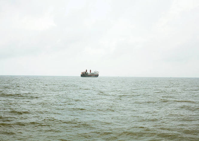 Untitled, from Industrial Shipping Vessels, Houston Ship Channel, Texas