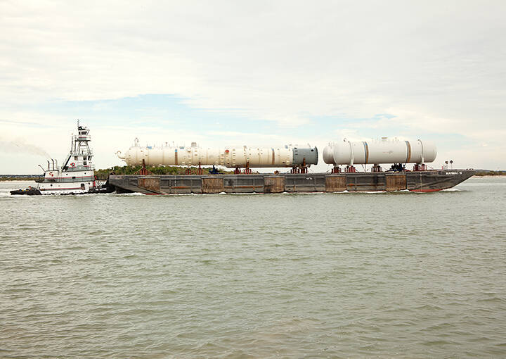 Untitled, from Industrial Shipping Vessels, Houston Ship Channel, Texas