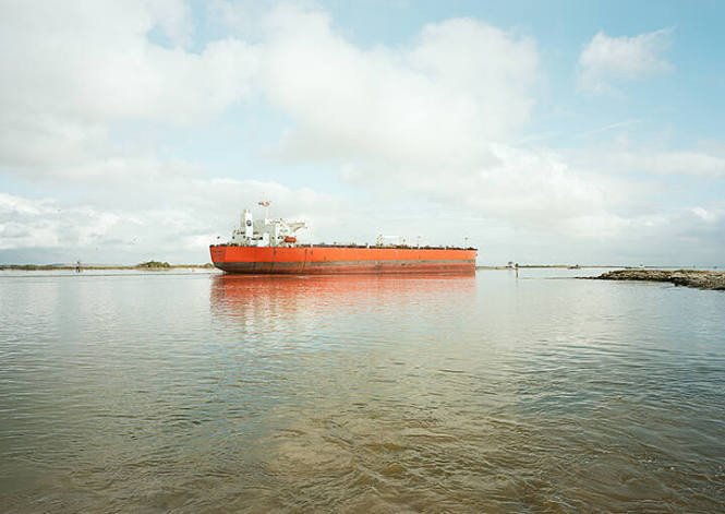 Untitled, from Industrial Shipping Vessels, Houston Ship Channel, Texas