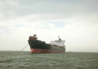 Untitled, from Industrial Shipping Vessels, Houston Ship Channel, Texas