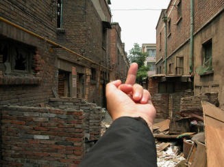 Shanghai Alleyway, Shanghai, China