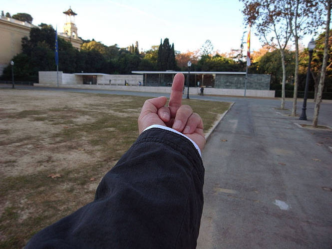 Mies van der Rohe Pavilion, Barcelona, Spain