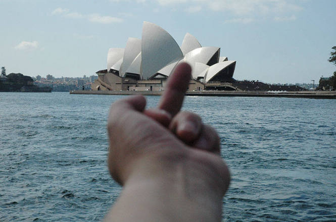 Sydney Opera House, Sydney, Australia, from Study of Perspective