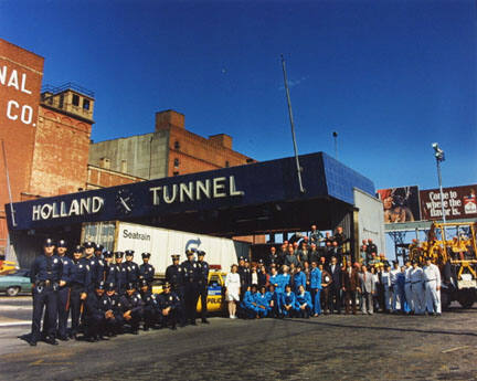 Holland Tunnel, New York, NY, from the "Groups in America" portfolio