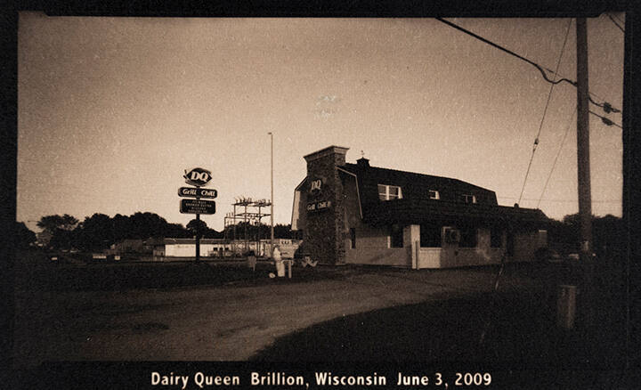 Dairy Queen Brillion, Wisconsin June 3, 2009, from the "Real Photo Postcards of People & Places" series