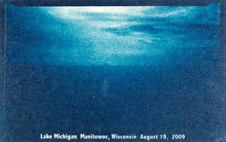 Lake Michigan Manitowoc, Wisc August 19, 2009, from the "Real Photo Postcards of People & Places" series