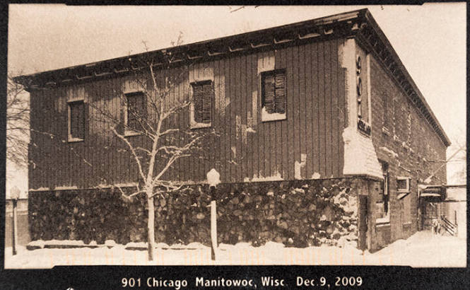 901 Chicago Manitowoc, Wisc. Dec 9, 2009, from the "Real Photo Postcards of People & Places" series