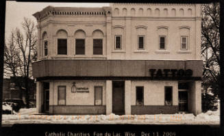 Catholic Charities FonduLac, Wisc. Dec 13, 2009, from the "Real Photo Postcards of People & Places" series